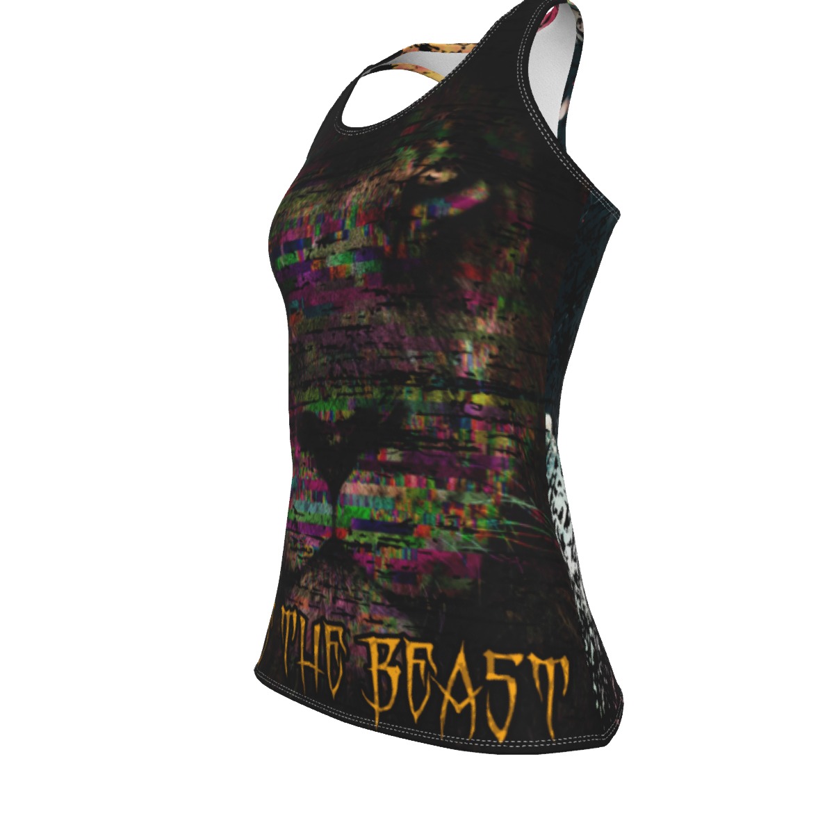 Be the beast Women's Racerback Tank Top - Image 4