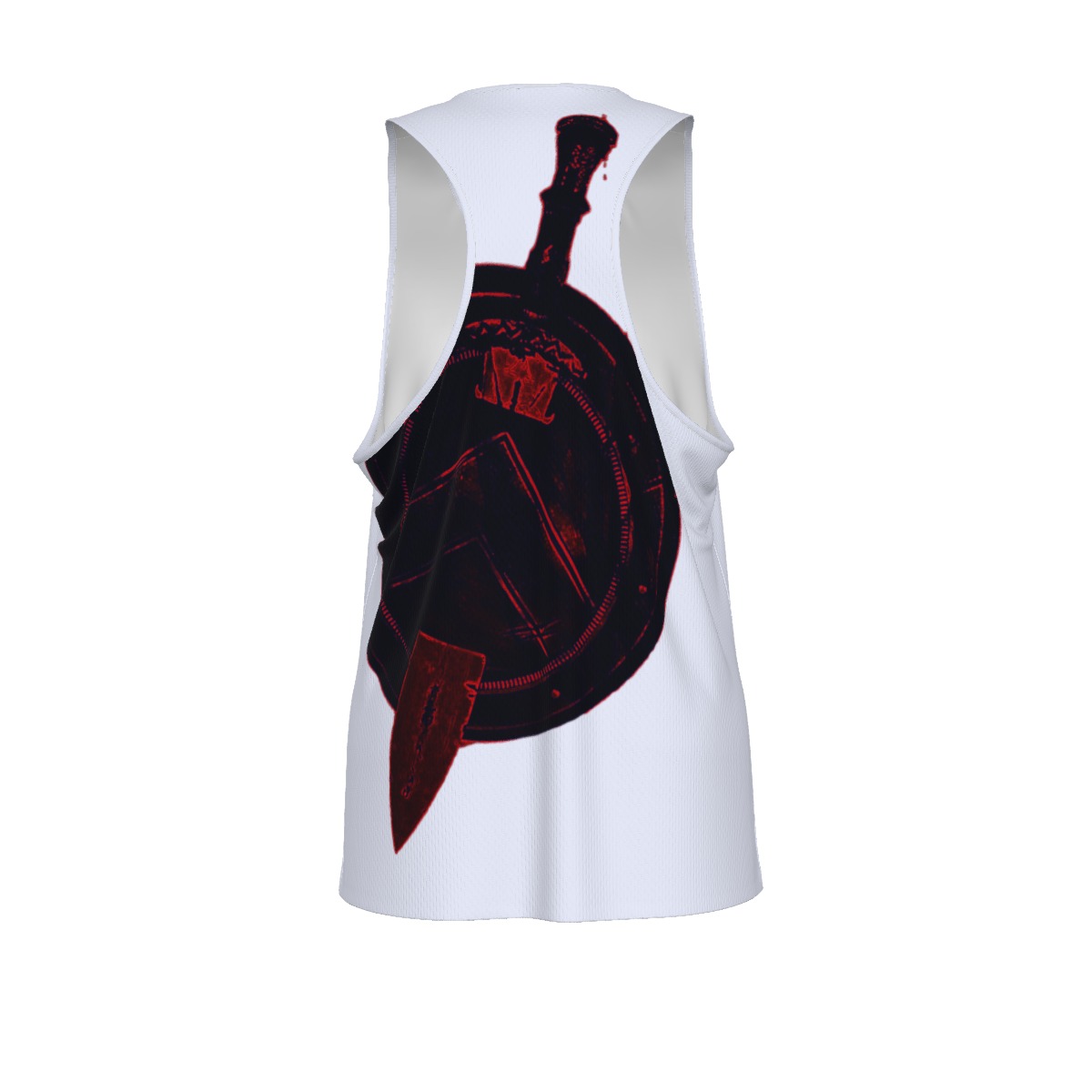Spartan Helmet Icon tank - Image 2