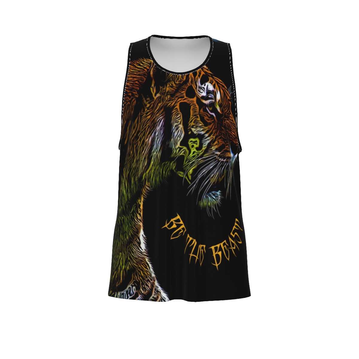 All-Over Print Men's Slim Y-Back Muscle Tank Top - Image 3