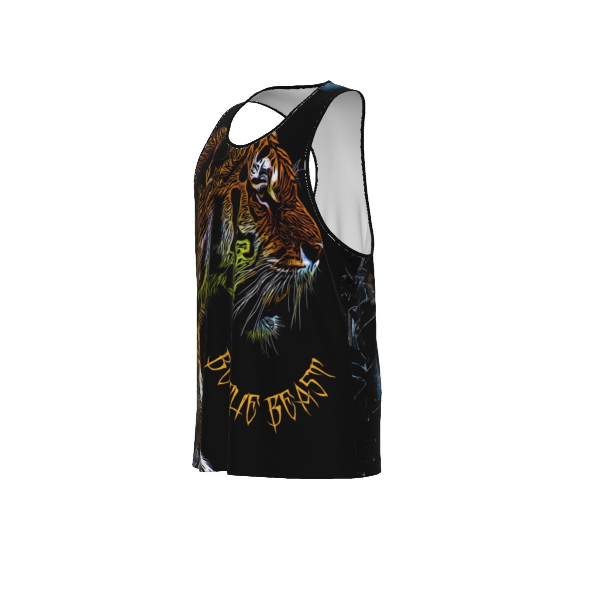 All-Over Print Men's Slim Y-Back Muscle Tank Top - Image 2