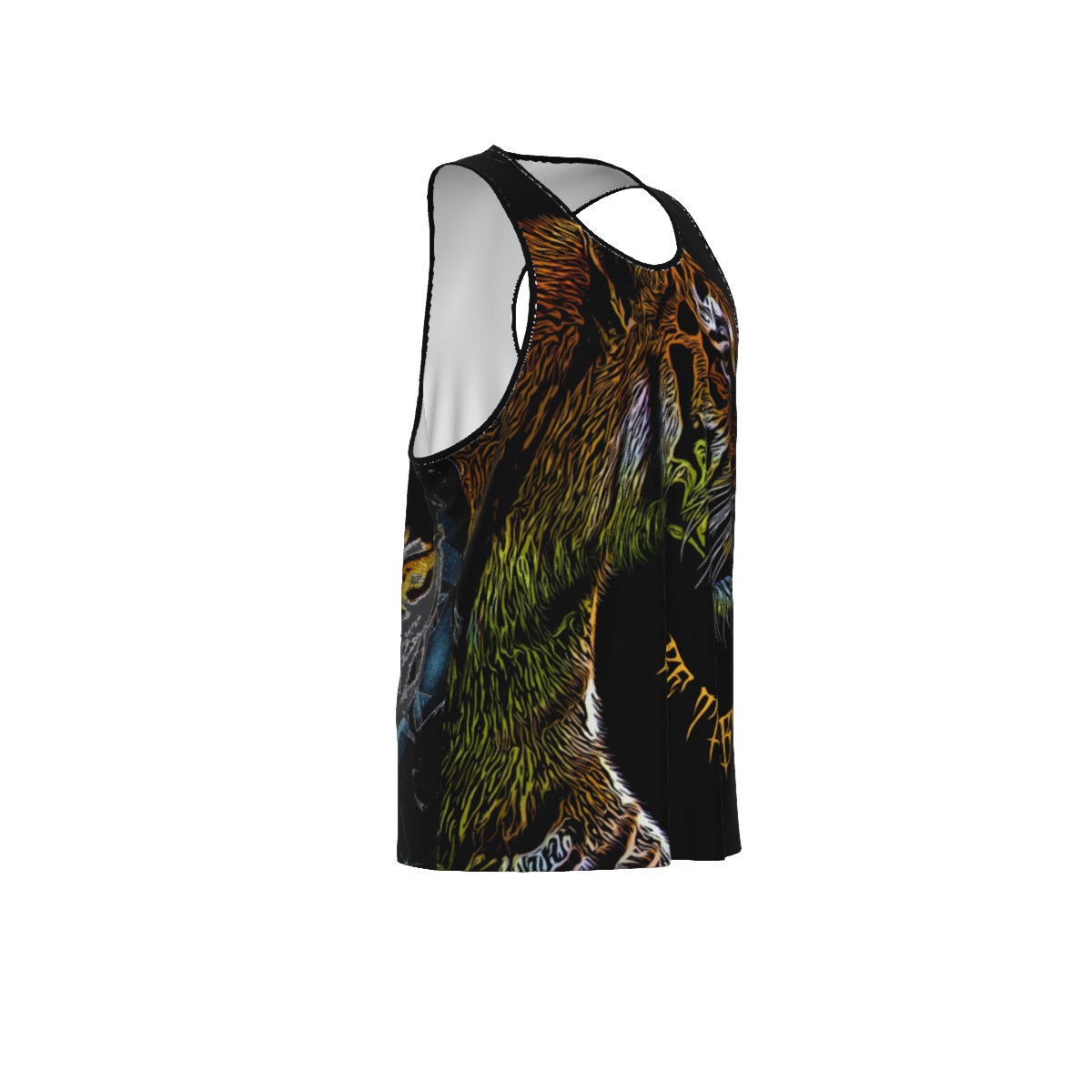 All-Over Print Men's Slim Y-Back Muscle Tank Top