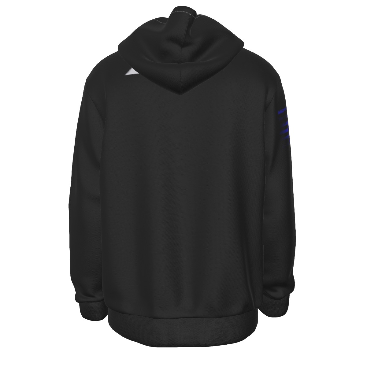 Pump Cover Black Hoodie (purple text) - Image 4