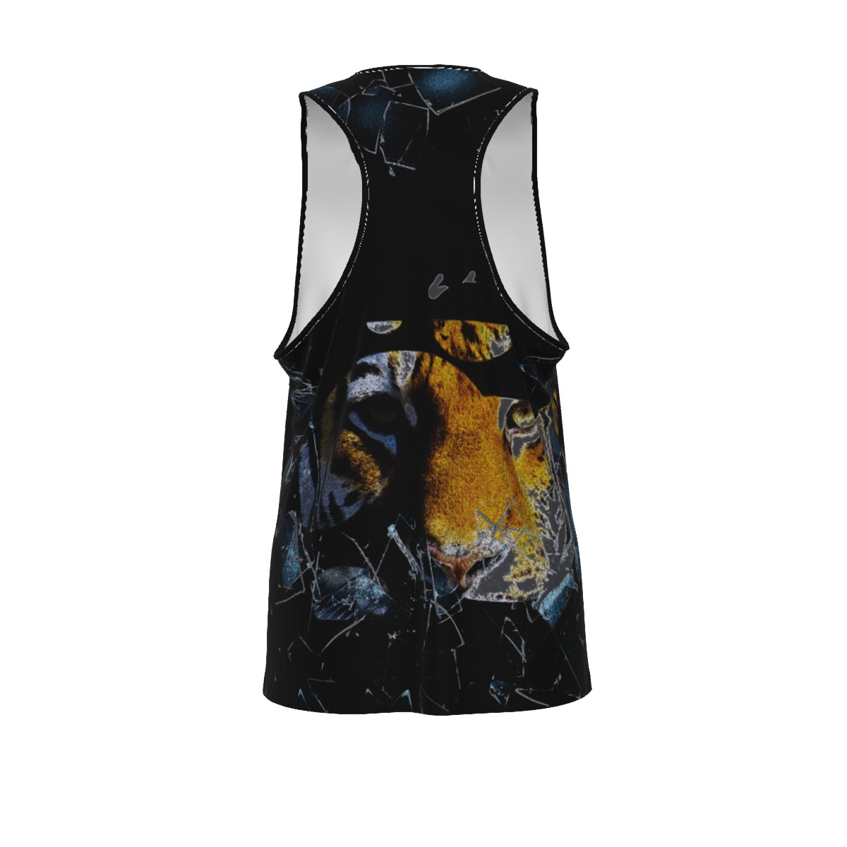 All-Over Print Men's Slim Y-Back Muscle Tank Top - Image 4