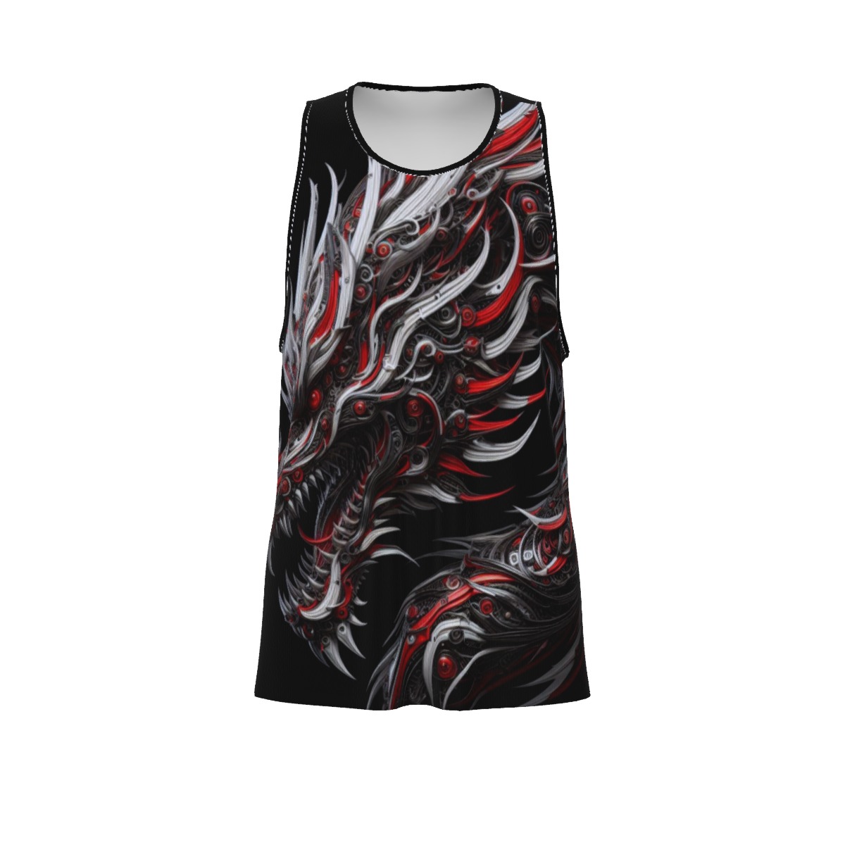 Mens dragon workout tank - Image 3