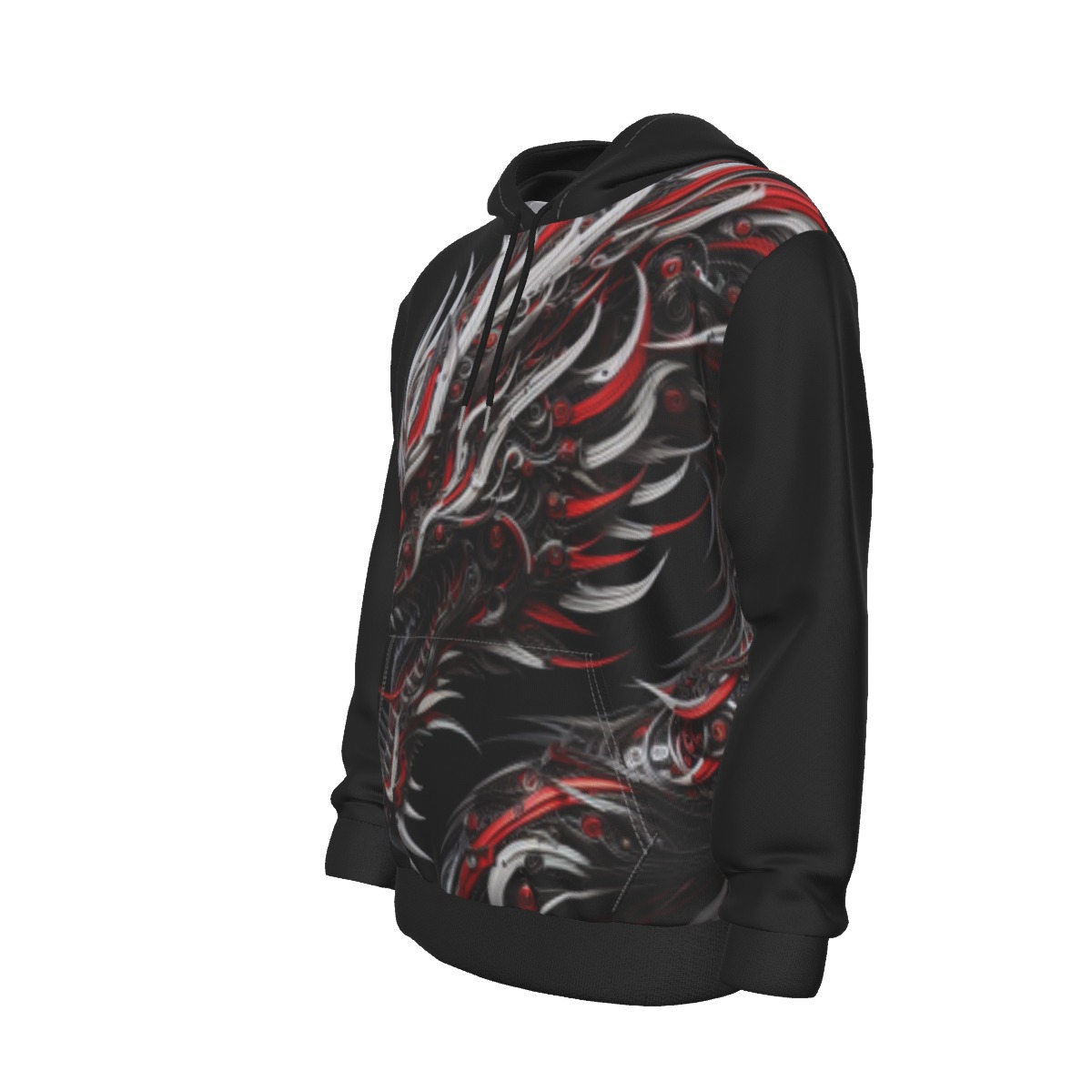 Dragon hoodie black